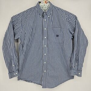 Cinch Shirt Mens Large Western Blue Plaid Button Down Cowboy Rodeo Long Sleeve